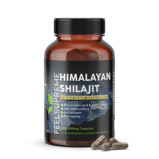 Feel Supreme - Himalaya Shilajit kapslar | 80+ mineraler